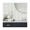 RoomMates White Tin Peel & Stick Tile Backsplash StickTiles